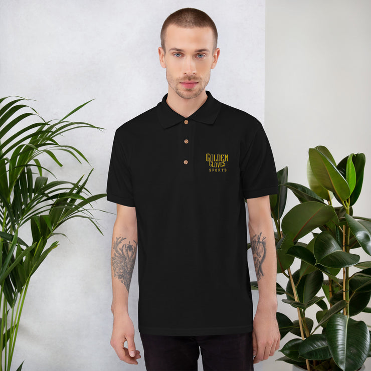 Golden Gloves Sports Embroidered Polo Shirt